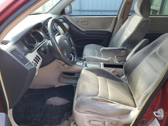 Photo 7 from auction – 2002 TOYOTA HIGHLANDER with VIN JTEGF21A320070686
