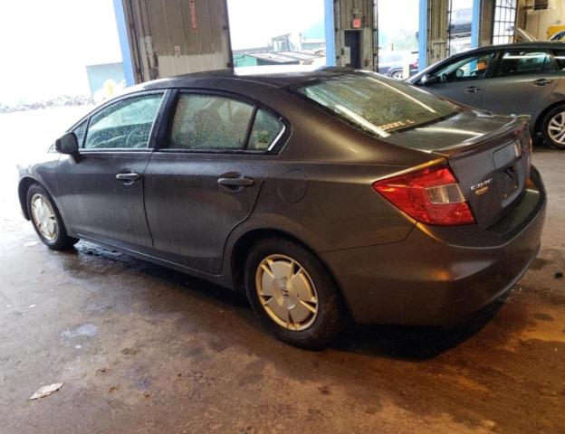 Photo 2 from auction – 2012 HONDA CIVIC HF with VIN 2HGFB2F66CH322686
