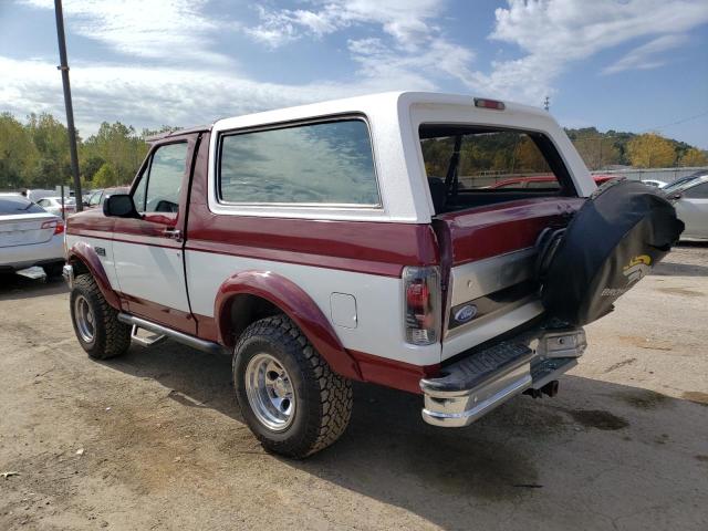 Photo 2 from auction – 1993 FORD BRONCO U10 with VIN 1FMEU15H2PLB14648