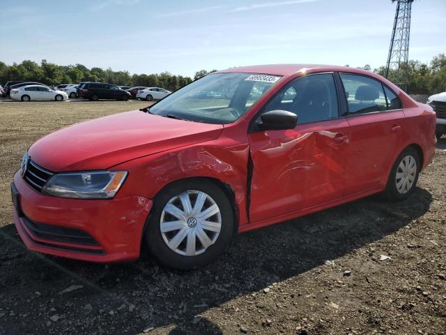 VOLKSWAGEN JETTA BASE 2015 with VIN 3VW2K7AJXFM279348 - Photo from auction
