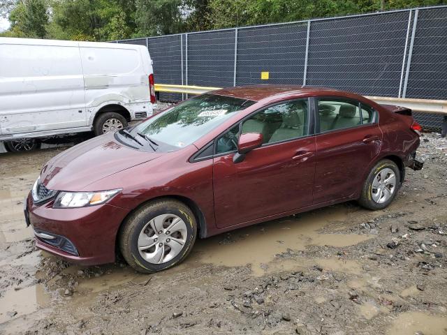 HONDA CIVIC LX 2014 with VIN 19XFB2F50EE267589 - Photo from auction