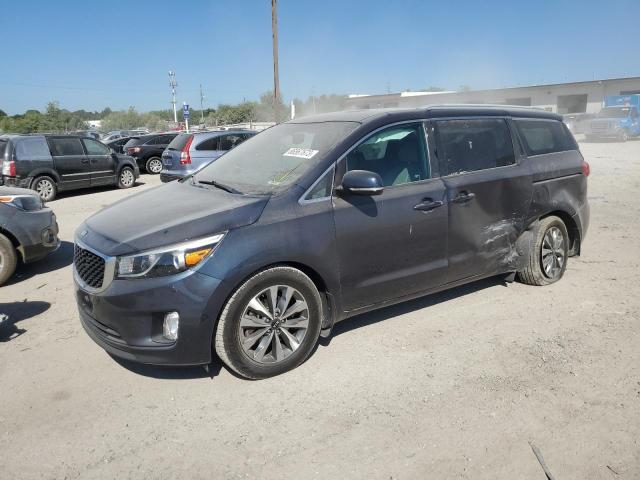 KIA SEDONA EX 2015 with VIN KNDMC5C10F6064782 - Photo from auction