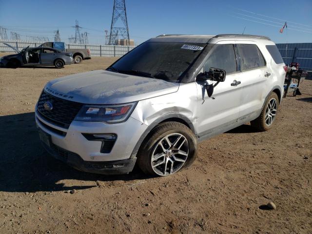 FORD EXPLORER S 2019 with VIN 1FM5K8GT8KGB17023 - Photo from auction