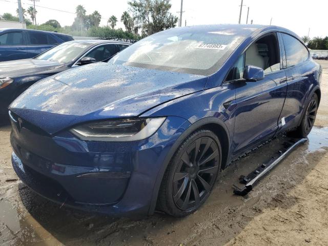 TESLA MODEL X 2022 with VIN 7SAXCDE54NF339986 - Photo from auction