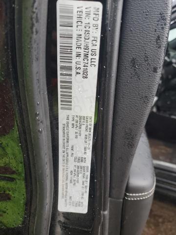 Photo 14 from auction – 2021 DODGE DURANGO SR with VIN 1C4SDJH97MC741028