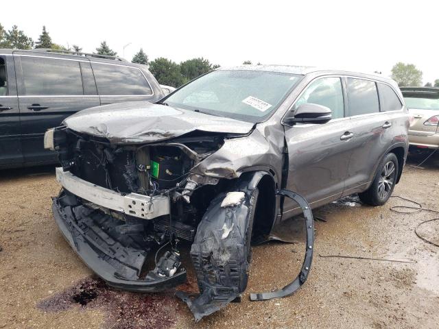 TOYOTA HIGHLANDER 2016 with VIN 5TDJKRFH7GS304692 - Photo from auction