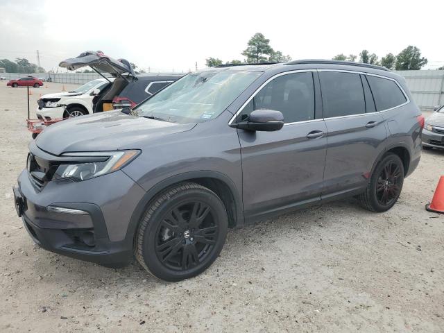 HONDA PILOT SE 2021 with VIN 5FNYF5H22MB034467 - Photo from auction