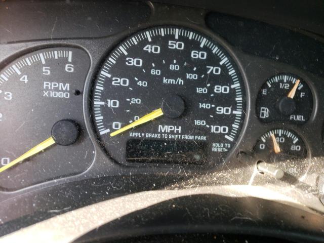 Photo 9 from auction – 2000 CHEVROLET SILVERADO with VIN 1GCEK19T1YE385778