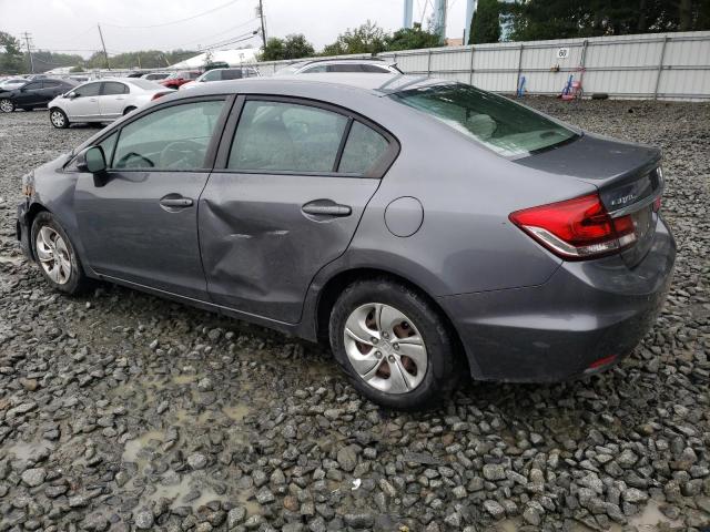 Photo 2 from auction – 2013 HONDA CIVIC LX with VIN 19XFB2F50DE221422