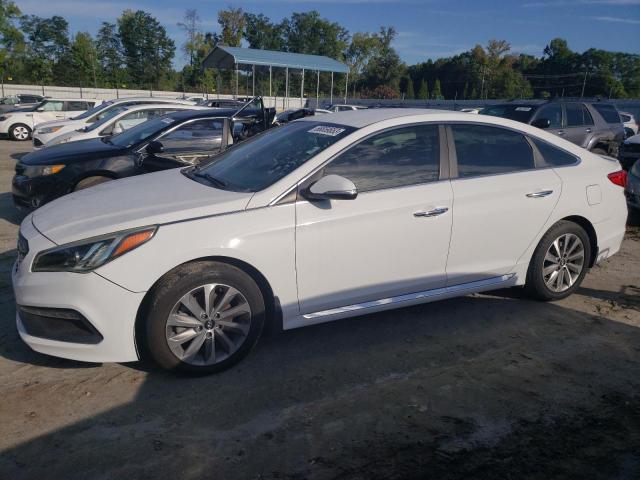 HYUNDAI SONATA SPO 2016 with VIN 5NPE34AF5GH337252 - Photo from auction