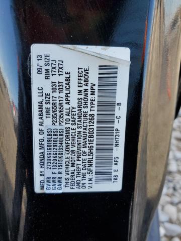 Photo 14 from auction – 2014 HONDA ODYSSEY EX with VIN 5FNRL5H61EB031268
