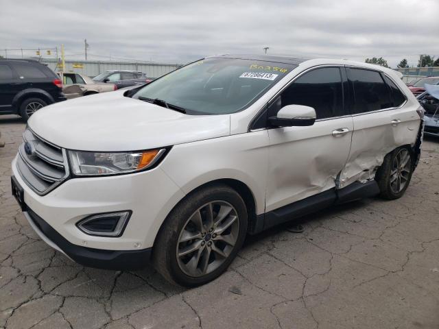 FORD EDGE TITAN 2016 with VIN 2FMPK3K8XGBB02567 - Photo from auction