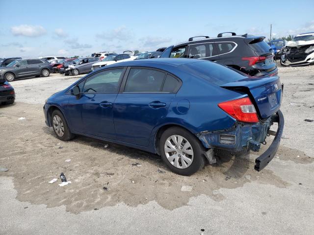 Photo 2 from auction – 2012 HONDA CIVIC LX with VIN 19XFB2F57CE067046