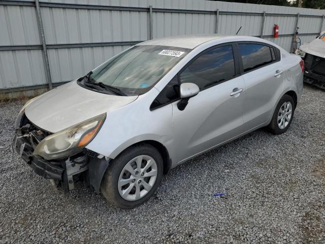 KIA RIO LX 2013 with VIN KNADM4A37D6200007 - Photo from auction