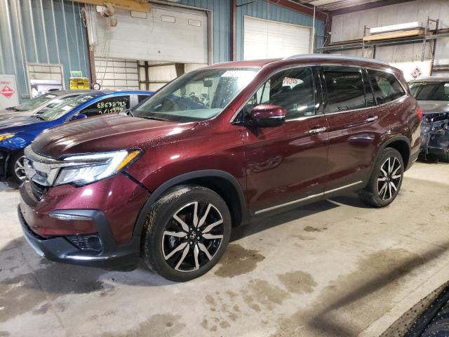Photo 1 from auction – 2021 HONDA PILOT ELIT with VIN 5FNYF6H05MB056919