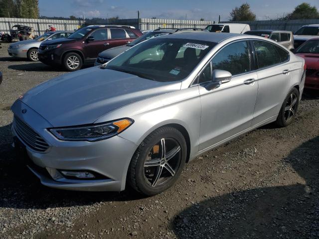 FORD FUSION SE 2017 with VIN 3FA6P0HD2HR132661 - Photo from auction