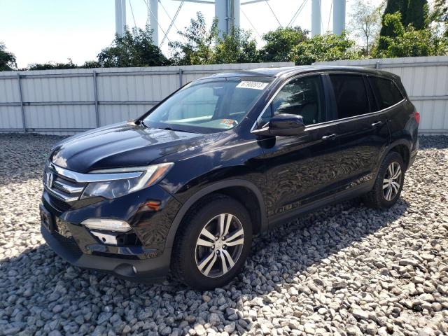 HONDA PILOT EXLN 2017 with VIN 5FNYF6H78HB069764 - Photo from auction