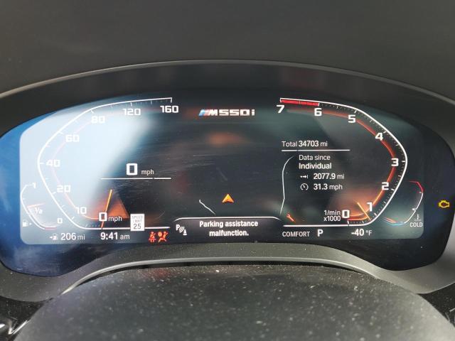 Photo 9 from auction – 2020 BMW M550XI with VIN WBAJS7C01LCD30624