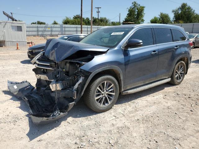 TOYOTA HIGHLANDER 2019 with VIN 5TDKZRFH4KS343376 - Photo from auction