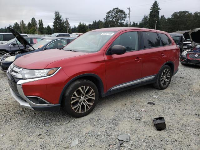 MITSUBISHI OUTLANDER 2017 with VIN JA4AD2A3XHZ044540 - Photo from auction
