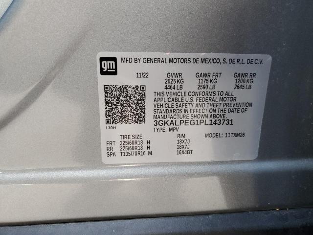 Photo 14 from auction – 2023 GMC TERRAIN SL with VIN 3GKALPEG1PL143731