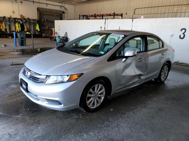 HONDA CIVIC EXL 2012 with VIN 19XFB2F99CE073675 - Photo from auction