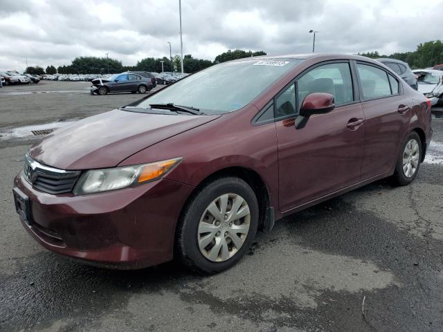 HONDA CIVIC LX 2012 с VIN 2HGFB2F53CH571437 - Снимка от търг