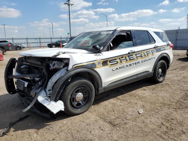 FORD EXPLORER P 2021 with VIN 1FM5K8AB4MGB34954 - Photo from auction