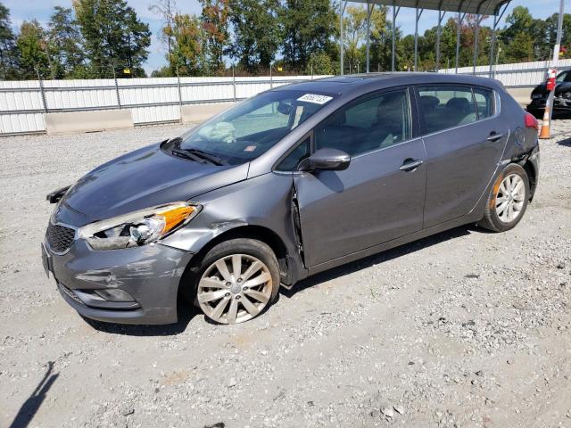 KIA FORTE EX 2014 with VIN KNAFX5A82E5200862 - Photo from auction