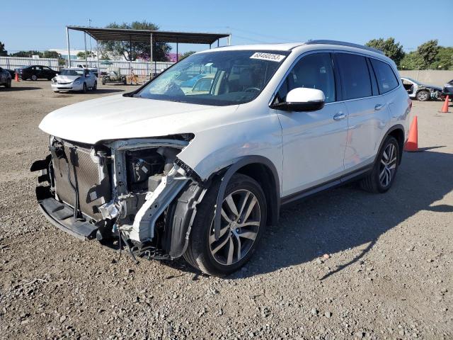 Photo 1 from auction – 2018 HONDA PILOT ELIT with VIN 5FNYF6H04JB060679