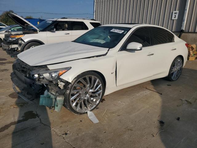 INFINITI Q50 BASE 2014 with VIN JN1BV7ARXEM703351 - Photo from auction