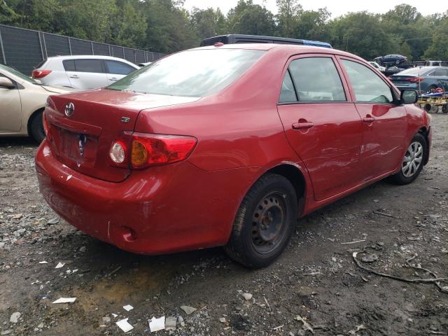 Photo 3 from auction – 2009 TOYOTA COROLLA BA with VIN 2T1BU40E99C154094