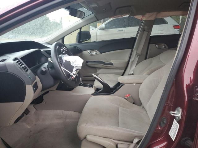 Photo 7 from auction – 2012 HONDA CIVIC LX with VIN 19XFB2F51CE031014