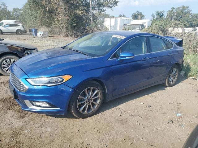 FORD FUSION SE 2017 with VIN 3FA6P0HD0HR412448 - Photo from auction