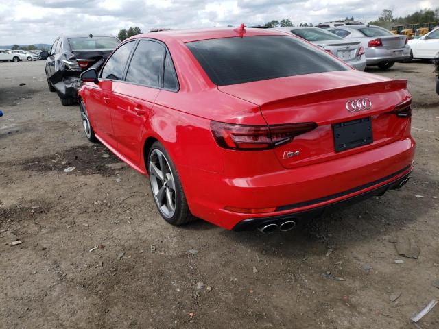 Photo 2 from auction – 2019 AUDI S4 PREMIUM with VIN WAUB4AF40KA108108