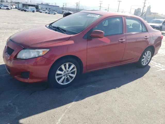TOYOTA COROLLA 2010 with VIN 2T1BU4EE6AC384463 - Photo from auction