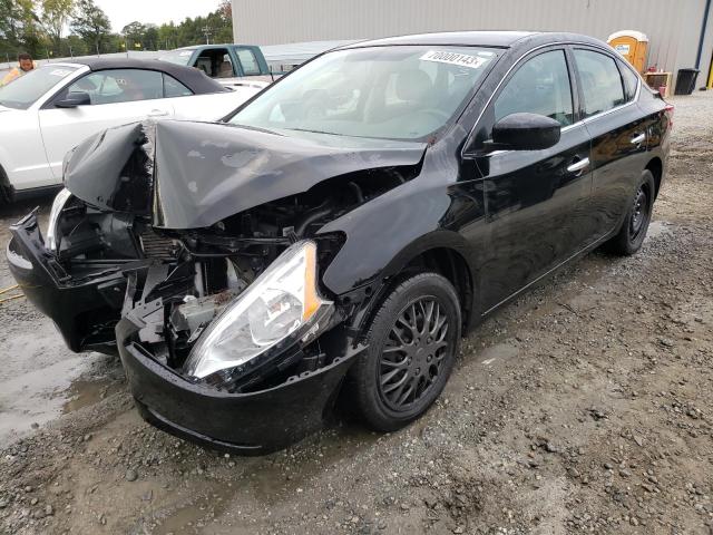 NISSAN SENTRA S 2015 with VIN 3N1AB7AP9FL635820 - Photo from auction