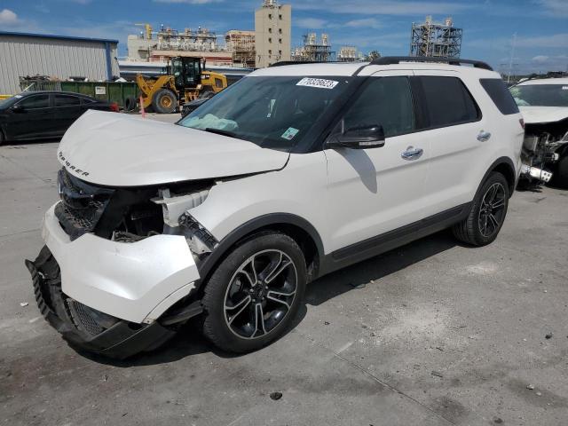 FORD EXPLORER S 2014 with VIN 1FM5K8GT2EGA78501 - Photo from auction