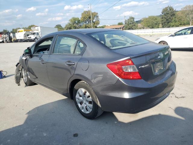 Photo 2 from auction – 2012 HONDA CIVIC LX with VIN 19XFB2F57CE051283