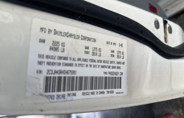 Zdjęcie 10 z aukcji – 2005 CHRYSLER 300 z VIN 2C3JA43R45H675991