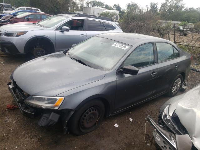 VOLKSWAGEN JETTA BASE 2012 with VIN 3VW2K7AJ1CM413935 - Photo from auction