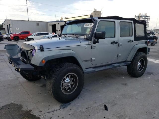 JEEP WRANGLER U 2014 with VIN 1C4BJWDG4EL157438 - Photo from auction