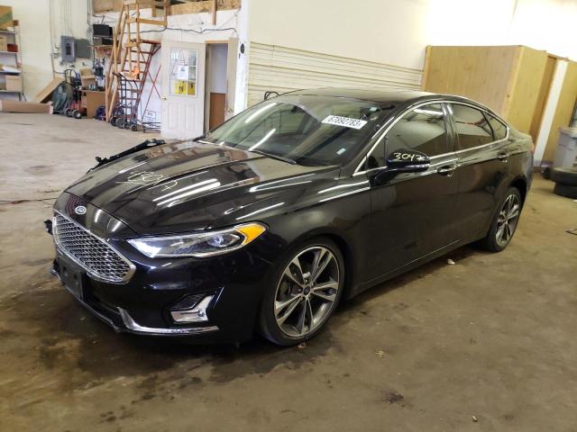 FORD FUSION TIT 2020 with VIN 3FA6P0D90LR116128 - Photo from auction