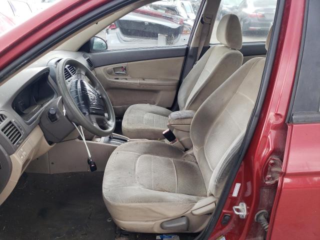Photo 7 from auction – 2009 KIA SPECTRA EX with VIN KNAFE222495665003
