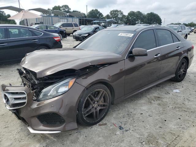 MERCEDES-BENZ E 550 4MAT 2014 with VIN WDDHF9BB5EA861167 - Photo from auction