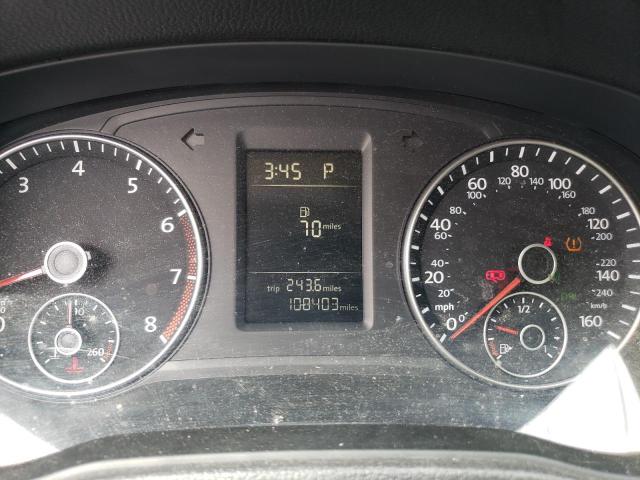 Photo 9 from auction – 2013 VOLKSWAGEN PASSAT S with VIN 1VWAP7A36DC134496