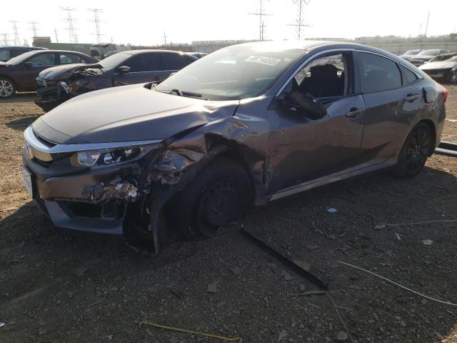 Photo 1 from auction – 2018 HONDA CIVIC LX with VIN 19XFC2F55JE012203