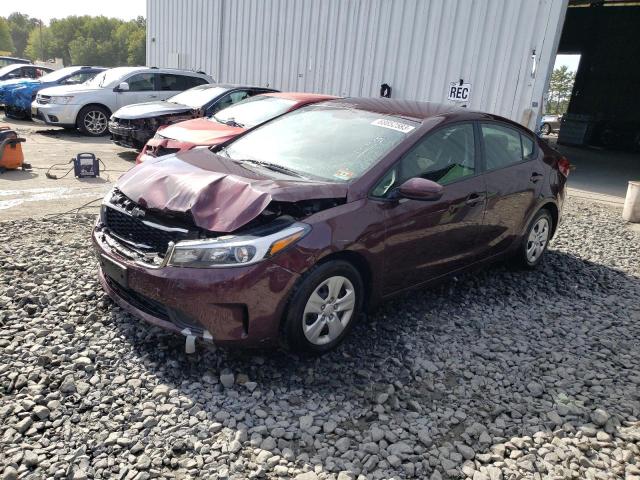 KIA FORTE LX 2017 with VIN 3KPFK4A71HE084744 - Photo from auction