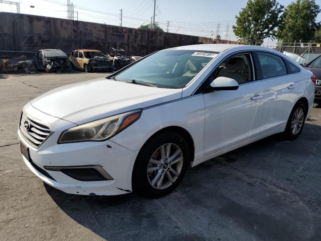 HYUNDAI SONATA SE 2016 with VIN 5NPE24AF0GH319129 - Photo from auction