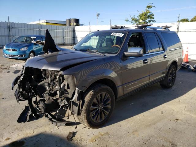 LINCOLN NAVIGATOR 2017 with VIN 5LMJJ3JT1HEL03680 - Photo from auction